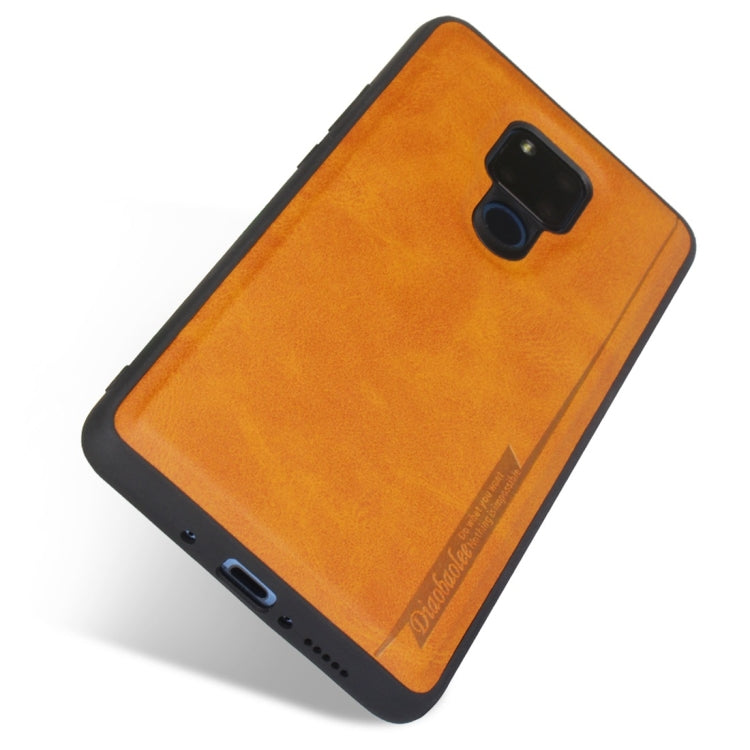 For Huawei Mate 20 X 5G Diaobaolee Shockproof PU + TPU Protective Case