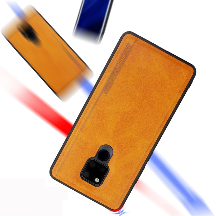 For Huawei Mate 20 X 5G Diaobaolee Shockproof PU + TPU Protective Case