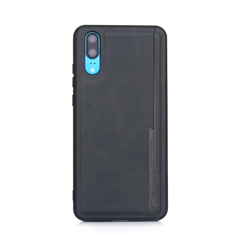 For Huawei P20 Diaobaolee Shockproof PU + TPU Protective Case