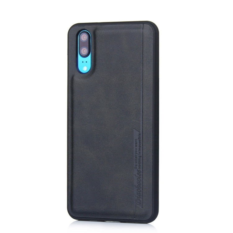 For Huawei P20 Diaobaolee Shockproof PU + TPU Protective Case