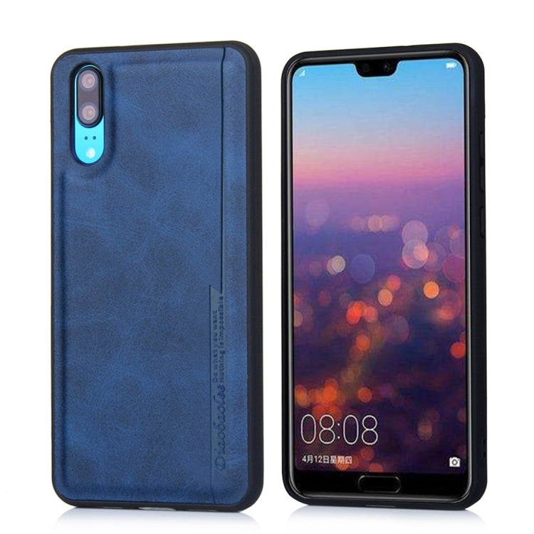For Huawei P20 Diaobaolee Shockproof PU + TPU Protective Case