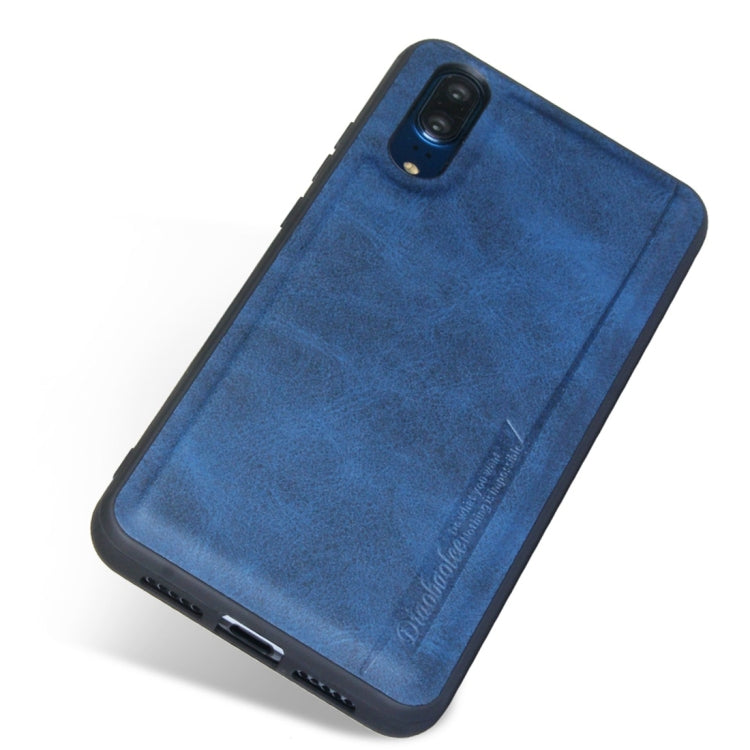 For Huawei P20 Diaobaolee Shockproof PU + TPU Protective Case