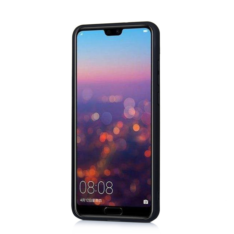 For Huawei P20 Diaobaolee Shockproof PU + TPU Protective Case