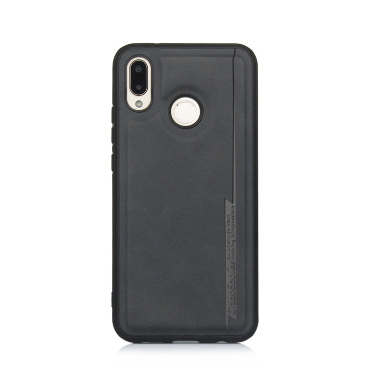 For Huawei P20 Lite / nova 3e Diaobaolee Shockproof PU + TPU Protective Case