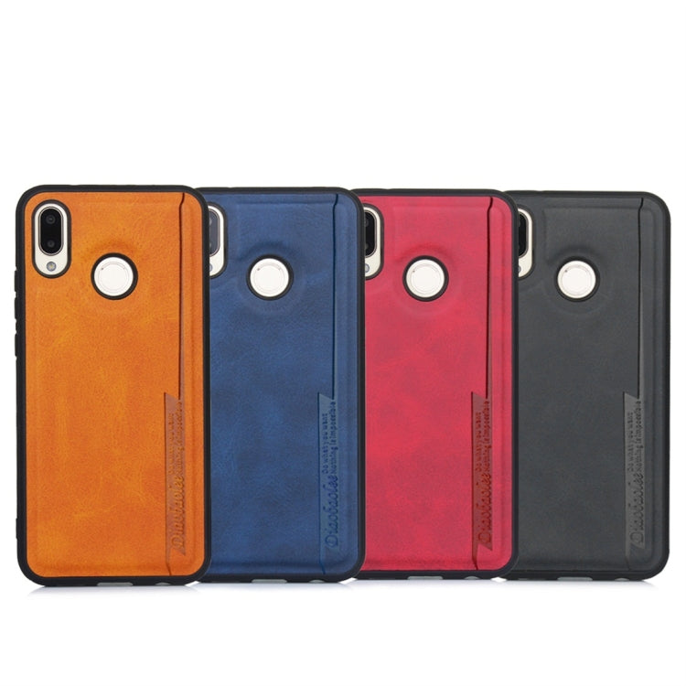 For Huawei P20 Lite / nova 3e Diaobaolee Shockproof PU + TPU Protective Case