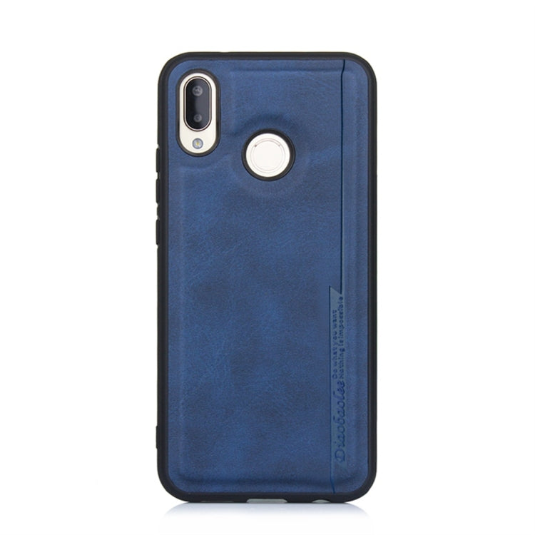 For Huawei P20 Lite / nova 3e Diaobaolee Shockproof PU + TPU Protective Case