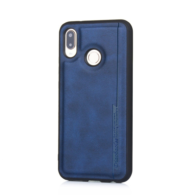 For Huawei P20 Lite / nova 3e Diaobaolee Shockproof PU + TPU Protective Case