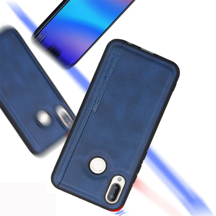 For Huawei P20 Lite / nova 3e Diaobaolee Shockproof PU + TPU Protective Case