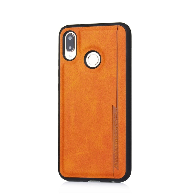 For Huawei P20 Lite / nova 3e Diaobaolee Shockproof PU + TPU Protective Case