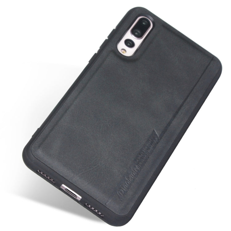 For Huawei P20 Pro Diaobaolee Shockproof PU + TPU Protective Case