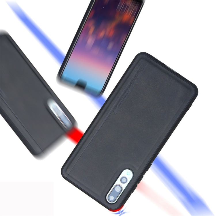 For Huawei P20 Pro Diaobaolee Shockproof PU + TPU Protective Case