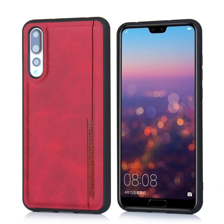 For Huawei P20 Pro Diaobaolee Shockproof PU + TPU Protective Case