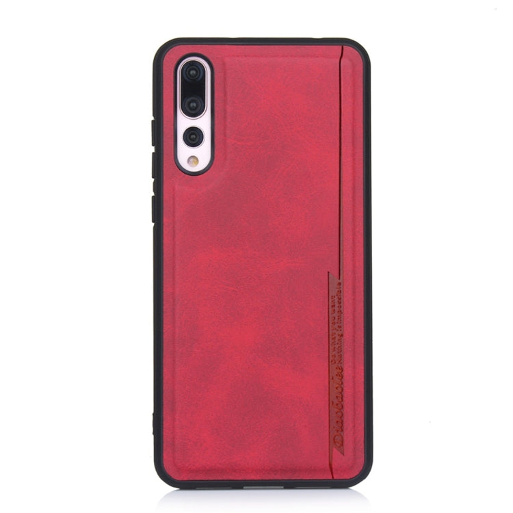For Huawei P20 Pro Diaobaolee Shockproof PU + TPU Protective Case