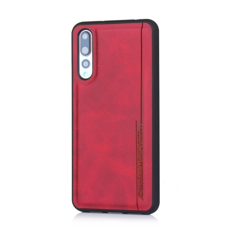 For Huawei P20 Pro Diaobaolee Shockproof PU + TPU Protective Case