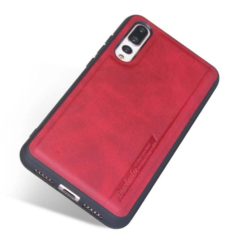 For Huawei P20 Pro Diaobaolee Shockproof PU + TPU Protective Case