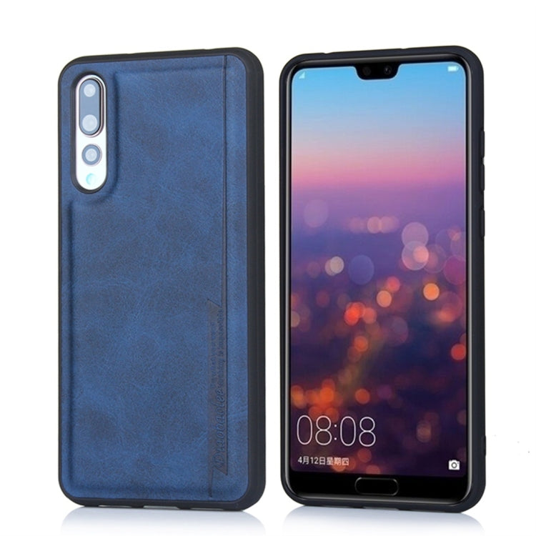 For Huawei P20 Pro Diaobaolee Shockproof PU + TPU Protective Case