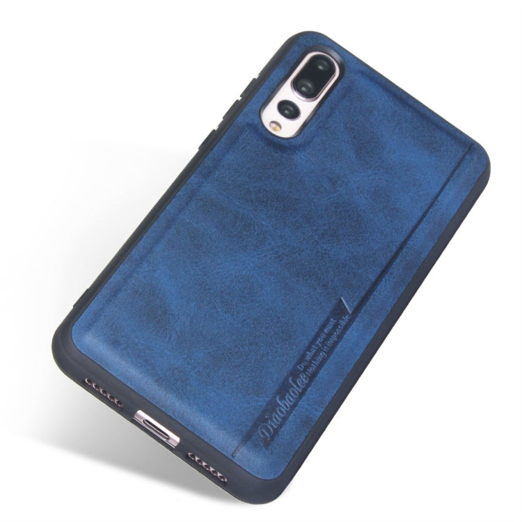For Huawei P20 Pro Diaobaolee Shockproof PU + TPU Protective Case
