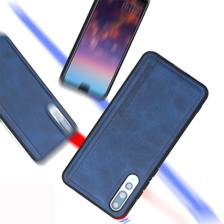 For Huawei P20 Pro Diaobaolee Shockproof PU + TPU Protective Case
