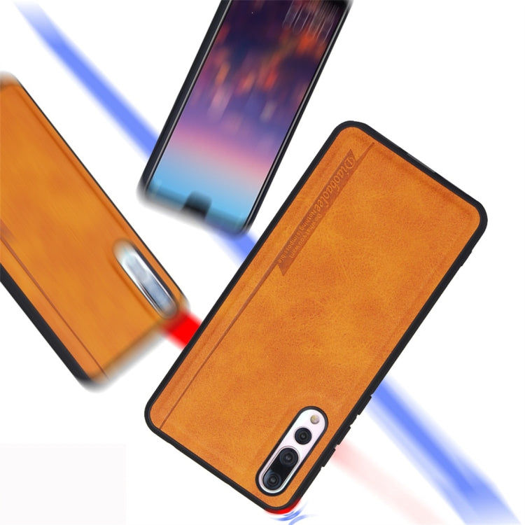 For Huawei P20 Pro Diaobaolee Shockproof PU + TPU Protective Case