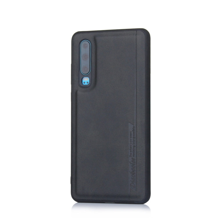 For Huawei P30 Diaobaolee Shockproof PU + TPU Protective Case