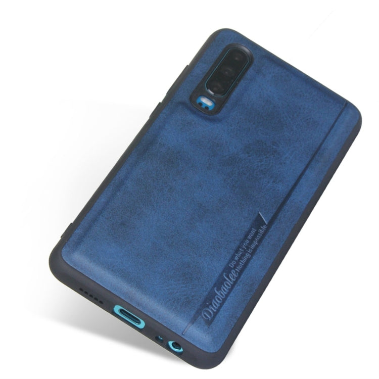 For Huawei P30 Diaobaolee Shockproof PU + TPU Protective Case