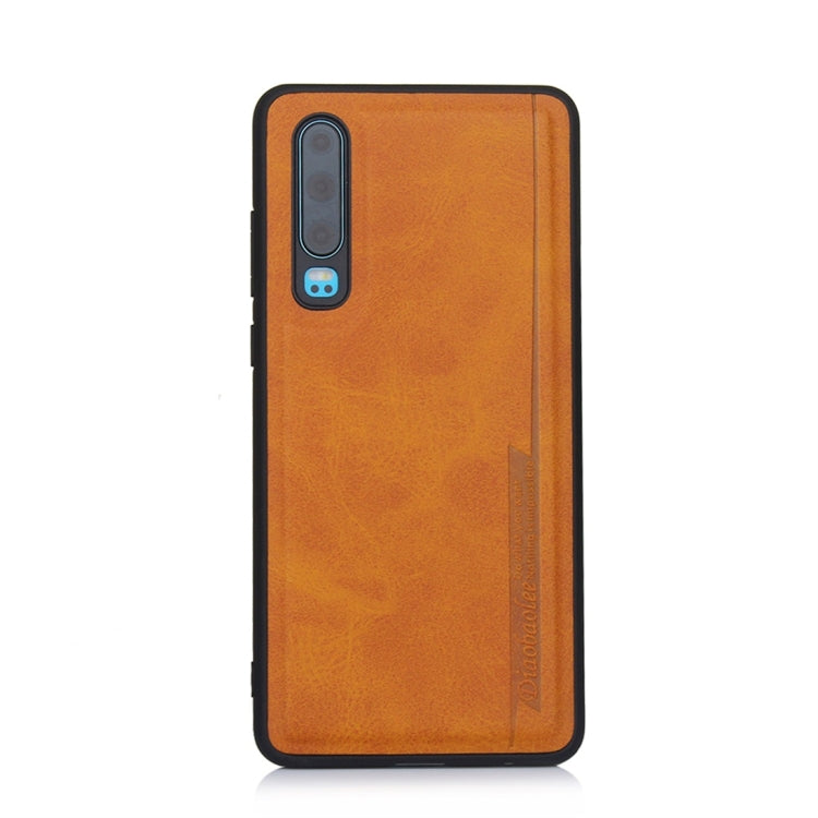 For Huawei P30 Diaobaolee Shockproof PU + TPU Protective Case