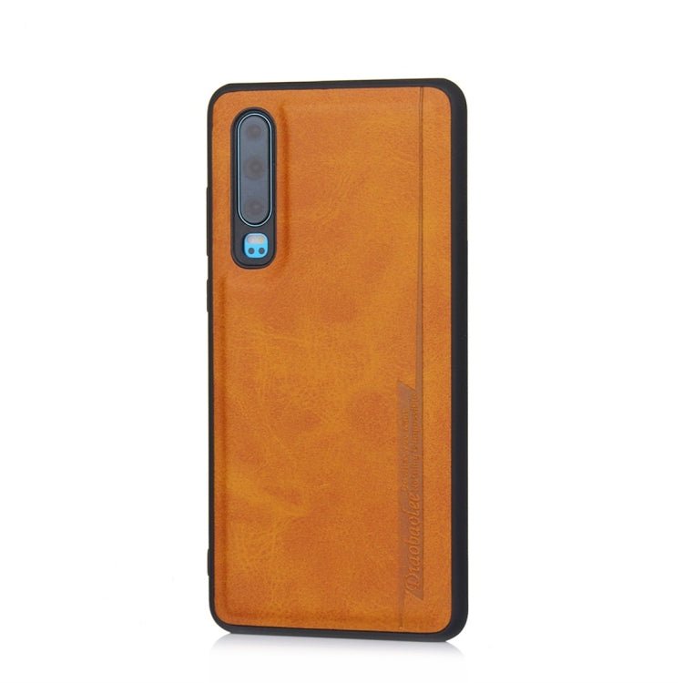 For Huawei P30 Diaobaolee Shockproof PU + TPU Protective Case