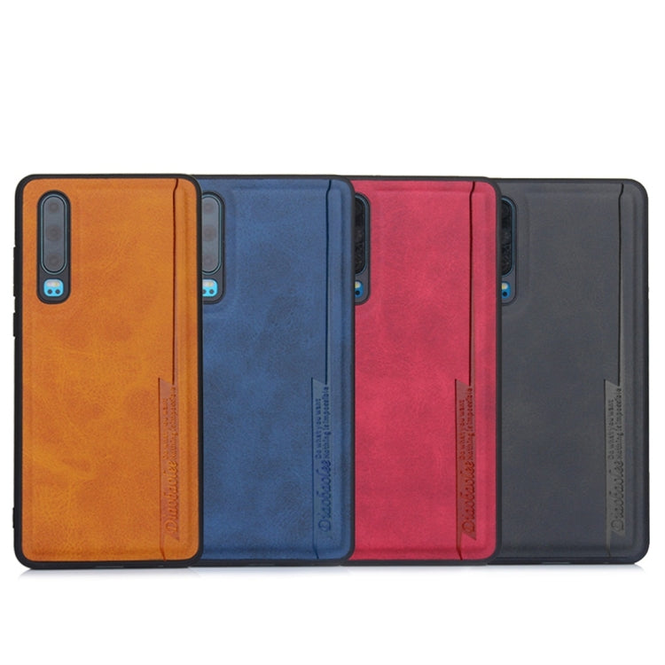 For Huawei P30 Diaobaolee Shockproof PU + TPU Protective Case