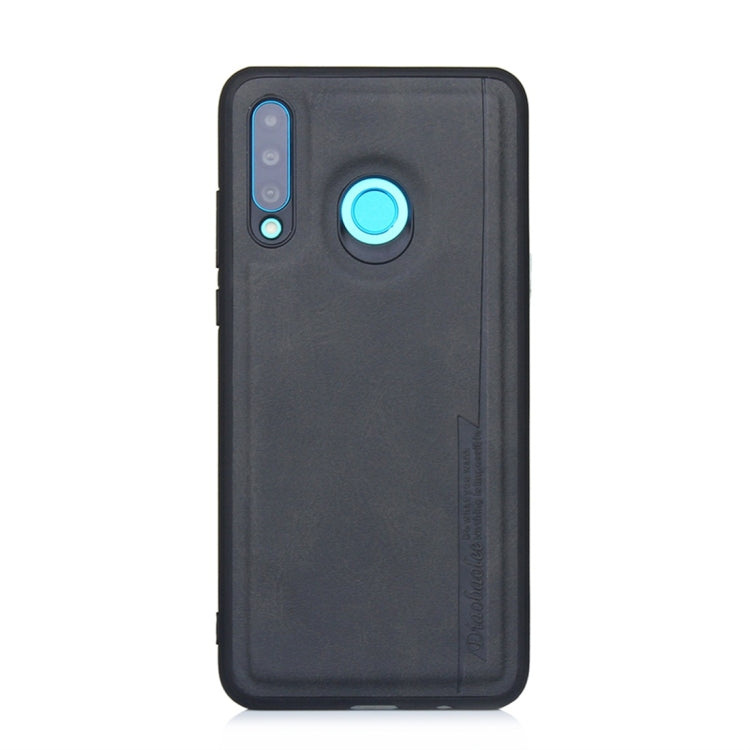For Huawei P30 Lite / nova 4e Diaobaolee Shockproof PU + TPU Protective Case