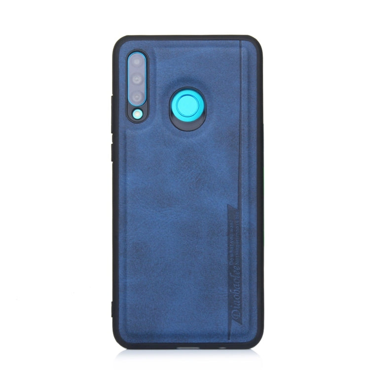 For Huawei P30 Lite / nova 4e Diaobaolee Shockproof PU + TPU Protective Case