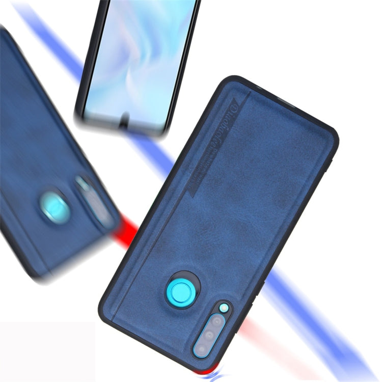 For Huawei P30 Lite / nova 4e Diaobaolee Shockproof PU + TPU Protective Case