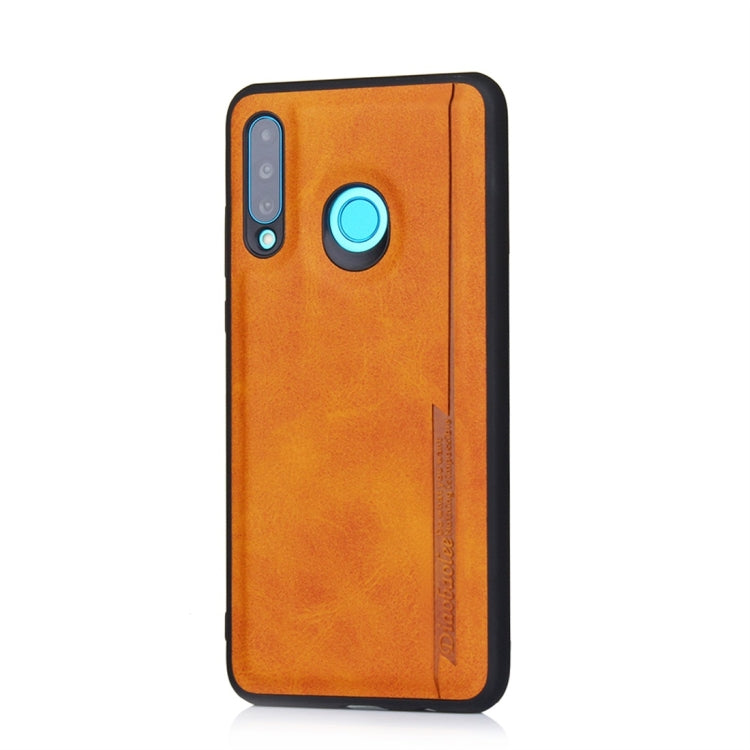 For Huawei P30 Lite / nova 4e Diaobaolee Shockproof PU + TPU Protective Case