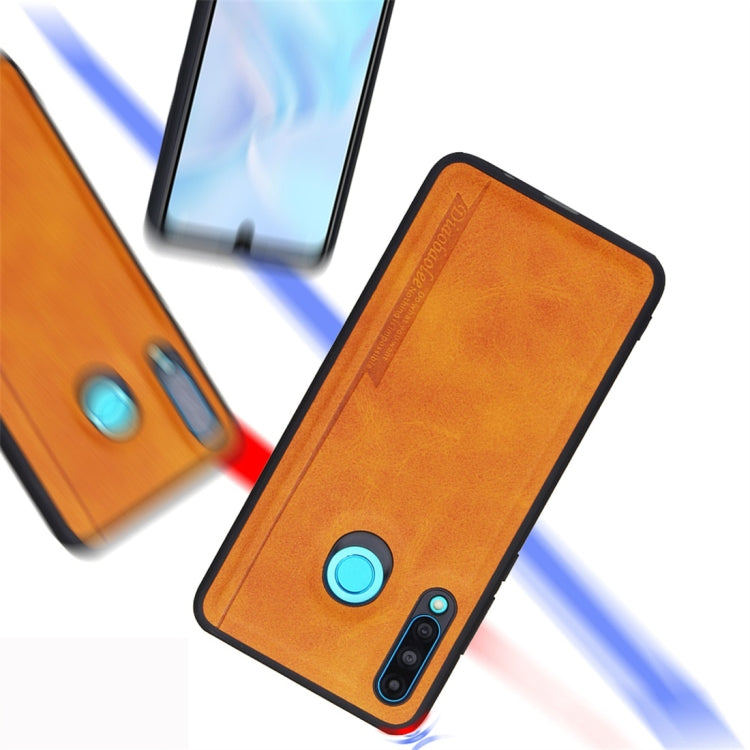 For Huawei P30 Lite / nova 4e Diaobaolee Shockproof PU + TPU Protective Case