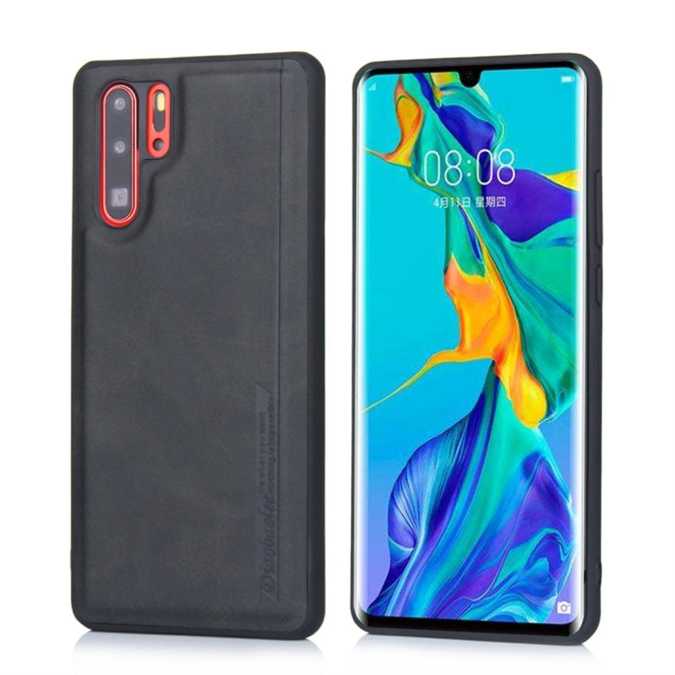 For Huawei P30 Pro Diaobaolee Shockproof PU + TPU Protective Case