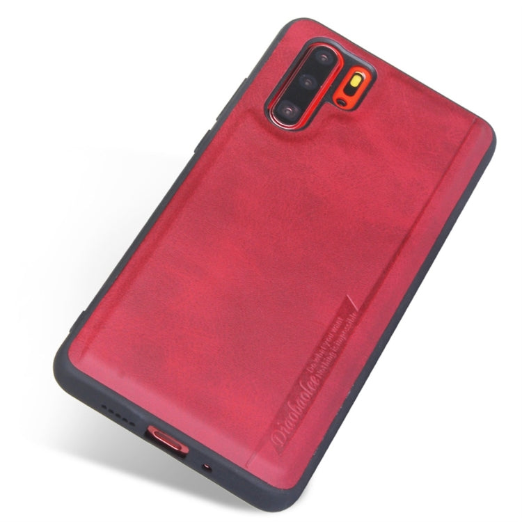 For Huawei P30 Pro Diaobaolee Shockproof PU + TPU Protective Case