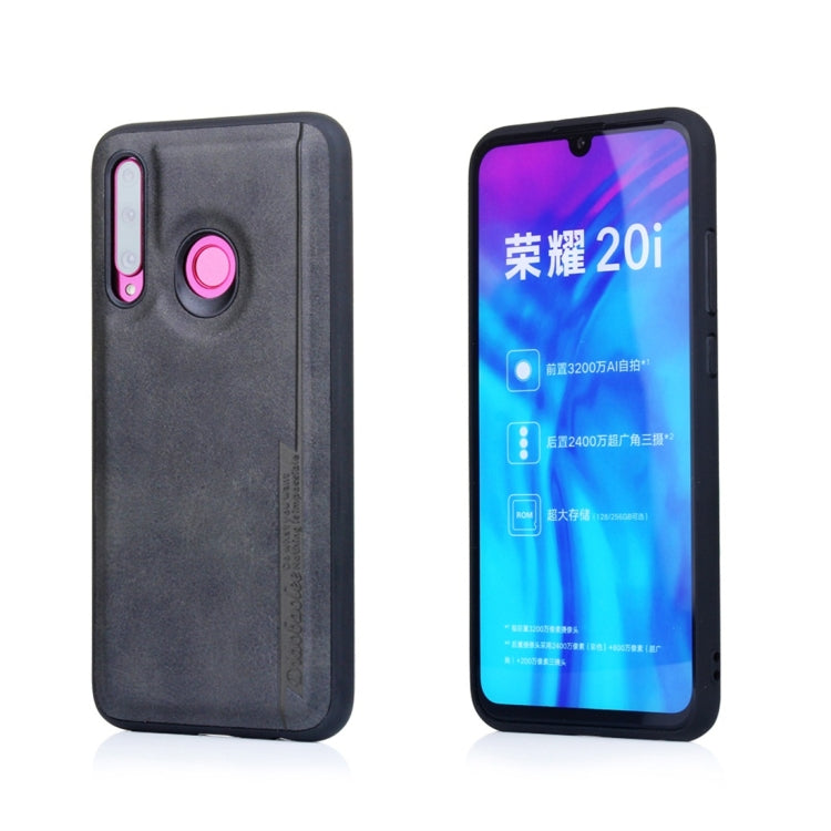 For Huawei P Smart+ (2019) Diaobaolee Shockproof PU + TPU Protective Case
