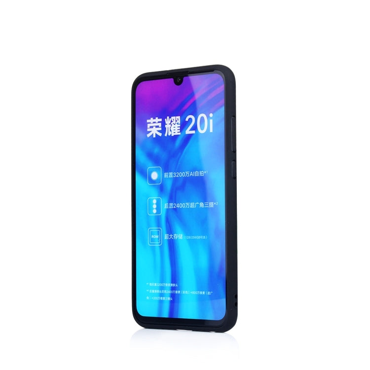 For Huawei P Smart+ (2019) Diaobaolee Shockproof PU + TPU Protective Case