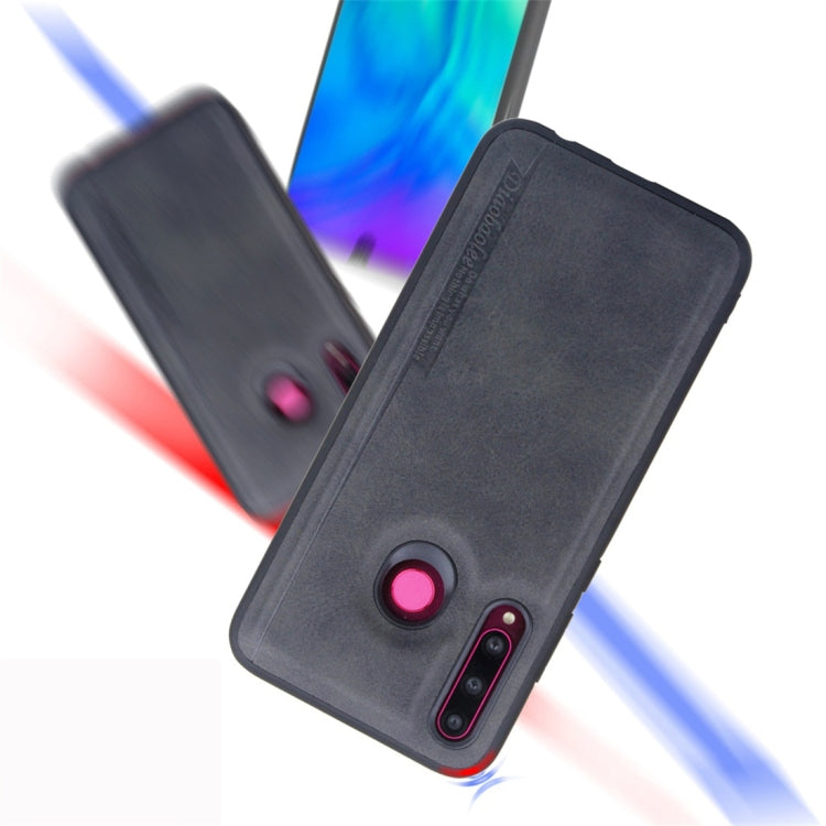 For Huawei P Smart+ (2019) Diaobaolee Shockproof PU + TPU Protective Case