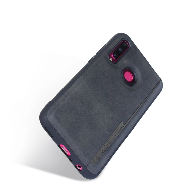For Huawei P Smart+ (2019) Diaobaolee Shockproof PU + TPU Protective Case