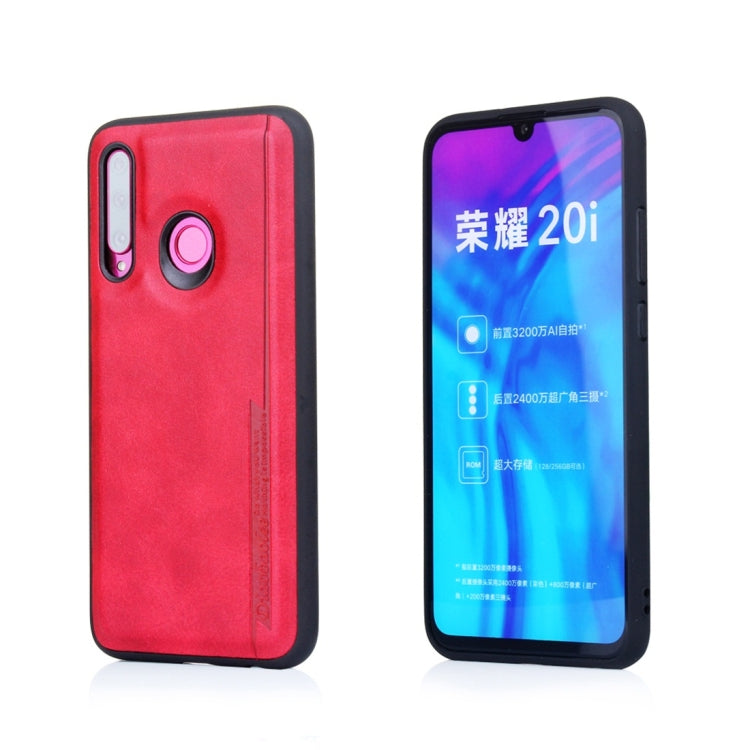 For Huawei P Smart+ (2019) Diaobaolee Shockproof PU + TPU Protective Case