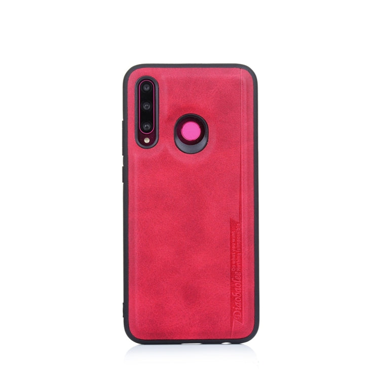 For Huawei P Smart+ (2019) Diaobaolee Shockproof PU + TPU Protective Case