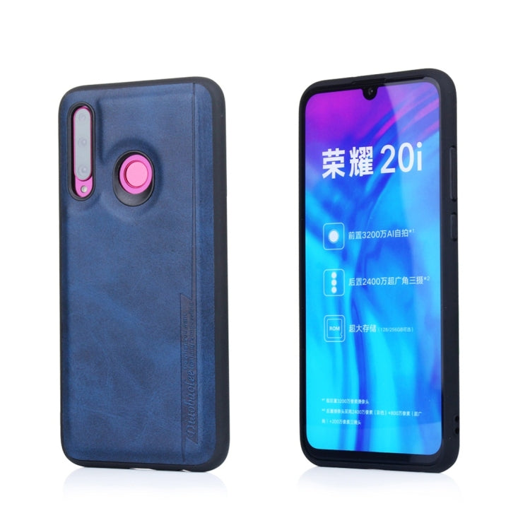 For Huawei P Smart+ (2019) Diaobaolee Shockproof PU + TPU Protective Case