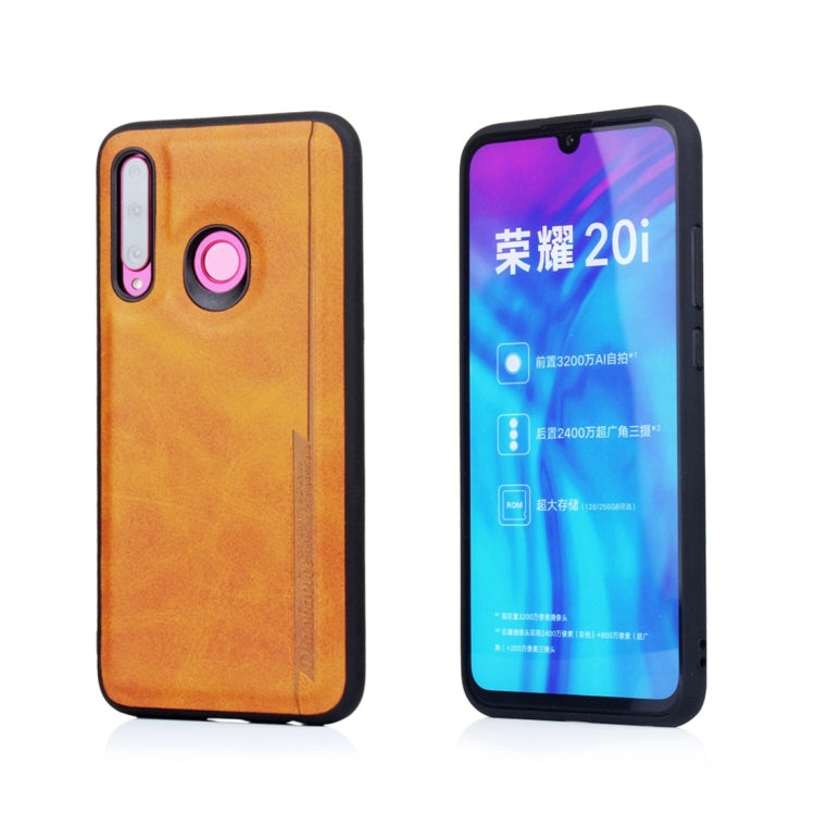 For Huawei P Smart+ (2019) Diaobaolee Shockproof PU + TPU Protective Case