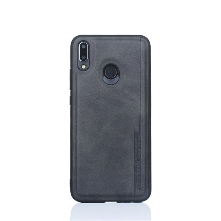For Huawei Y9 (2019) Diaobaolee Shockproof PU + TPU Protective Case