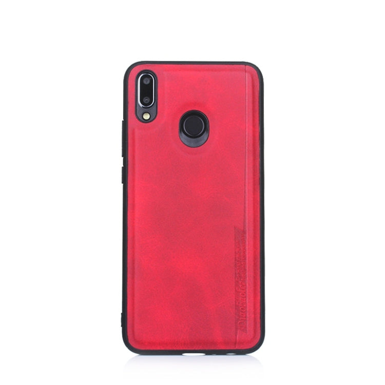 For Huawei Y9 (2019) Diaobaolee Shockproof PU + TPU Protective Case