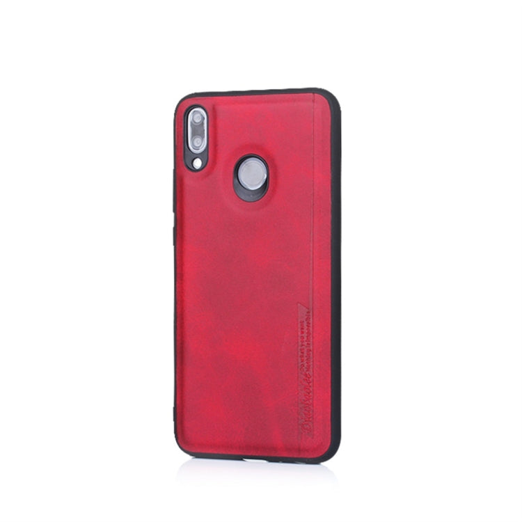For Huawei Y9 (2019) Diaobaolee Shockproof PU + TPU Protective Case