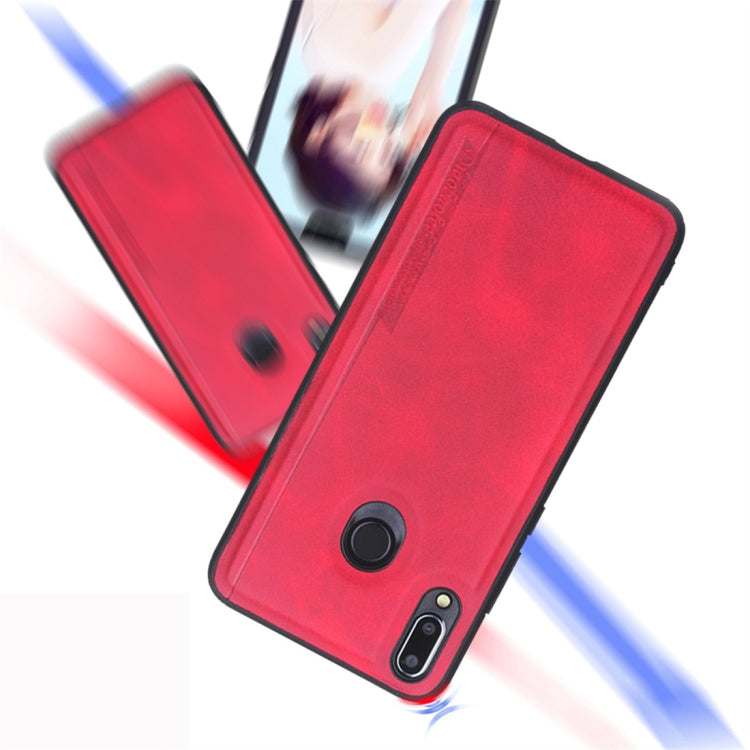 For Huawei Y9 (2019) Diaobaolee Shockproof PU + TPU Protective Case