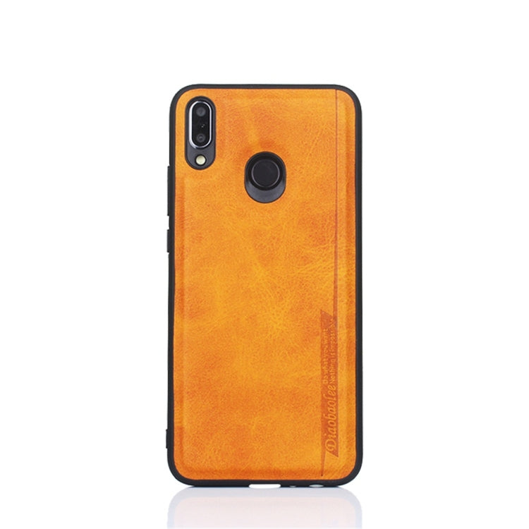 For Huawei Y9 (2019) Diaobaolee Shockproof PU + TPU Protective Case