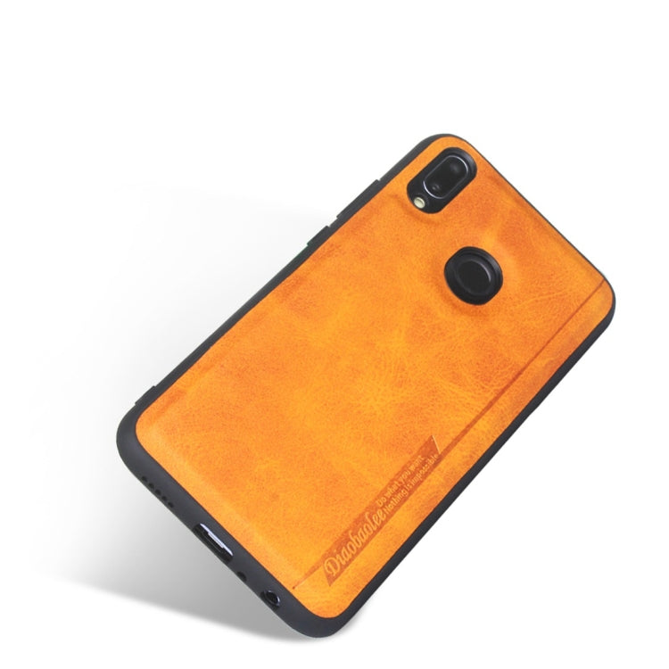 For Huawei Y9 (2019) Diaobaolee Shockproof PU + TPU Protective Case