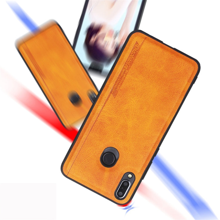 For Huawei Y9 (2019) Diaobaolee Shockproof PU + TPU Protective Case
